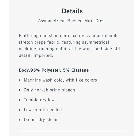 NWT Abercrombie & Fitch Size Medium Tall MT Pink Asymmetrical Midi Dress - Picture 9 of 9